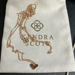 Kendra scott heart necklace